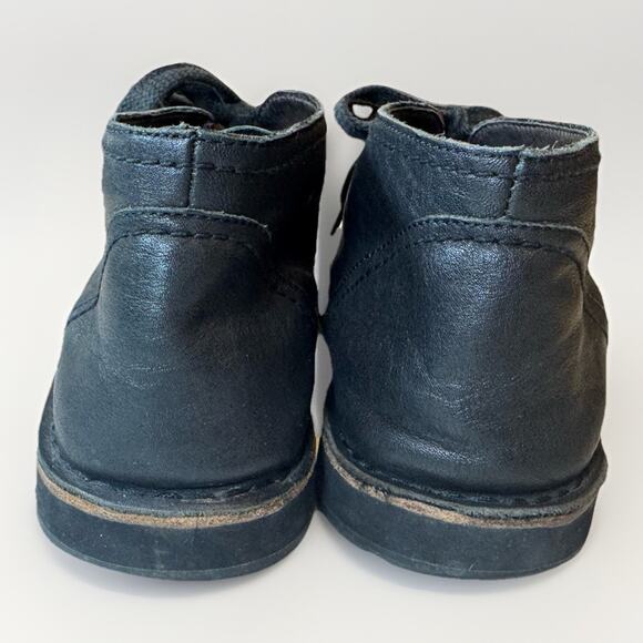John Varvatos Star USA Men\'s Black Leather Lace Up Chukka Boots Size 9M main image 9